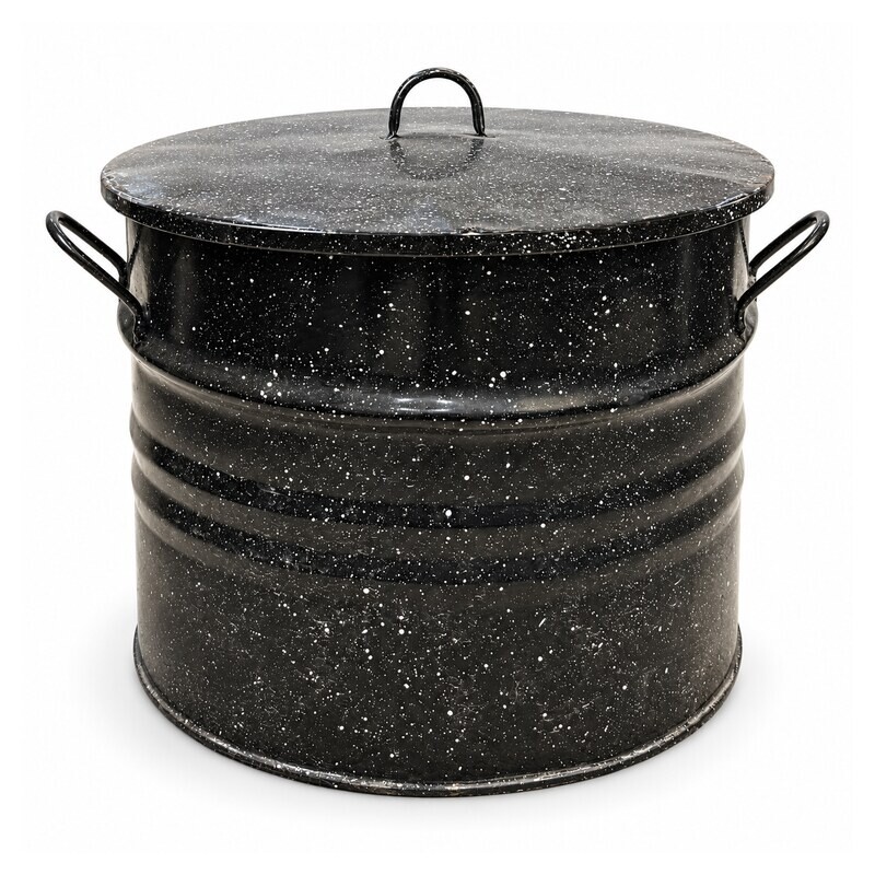 Tacho Enlozado con Tapa de 100 Litros Tacho Enlozado con Tapa de 100 Litros