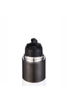 TERMO TERRANO BALA 750ML NEGRO METAL