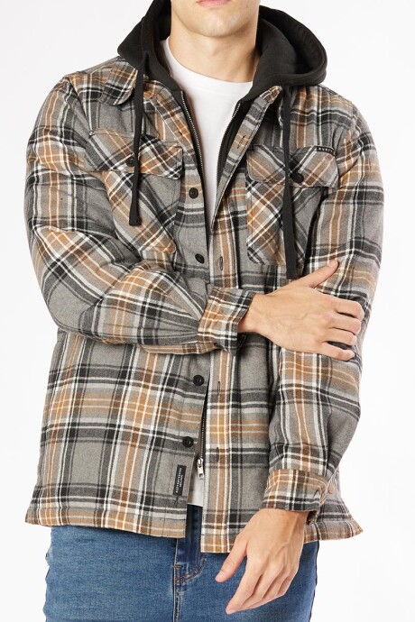 CAMISA MOGNA RUSTY Gris