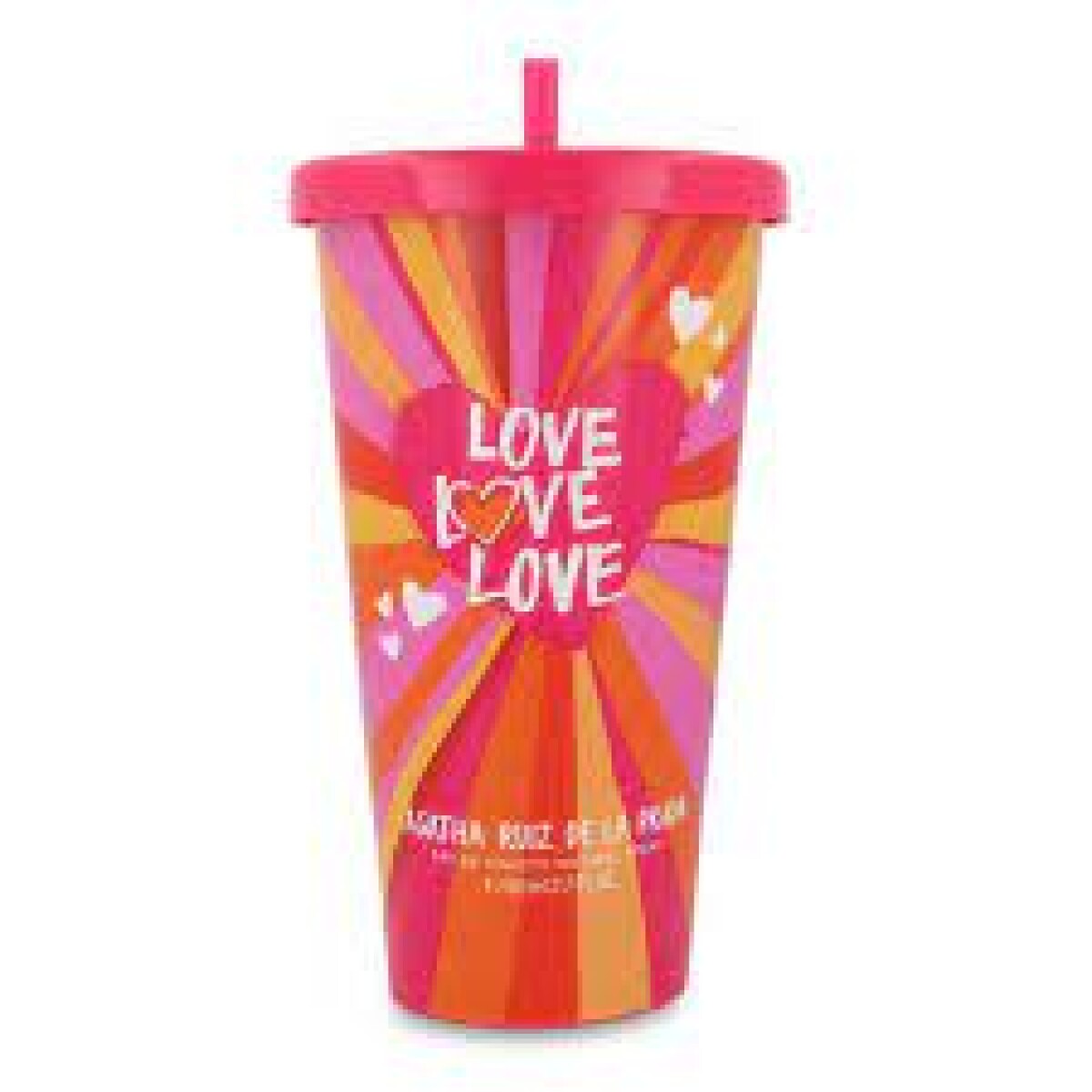 PERFUME AGATHA RUIZ DE LA PRADA LOVE LOVE EDT 80ml + VASO DE REGALO 