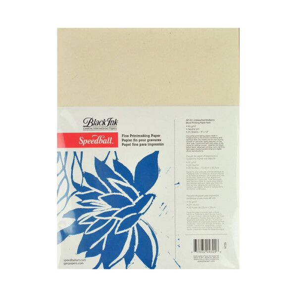 Papel morena para grabado fino - 45g - Speedball Única