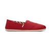 Alpargatas Recycled Cotton Mujer Red