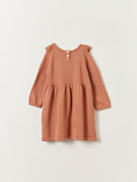 Vestido punto Tostado