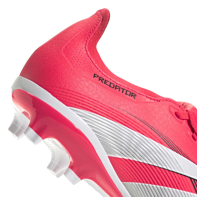Championes Futbol Predator Adidas de Hombre Rosado-blanco