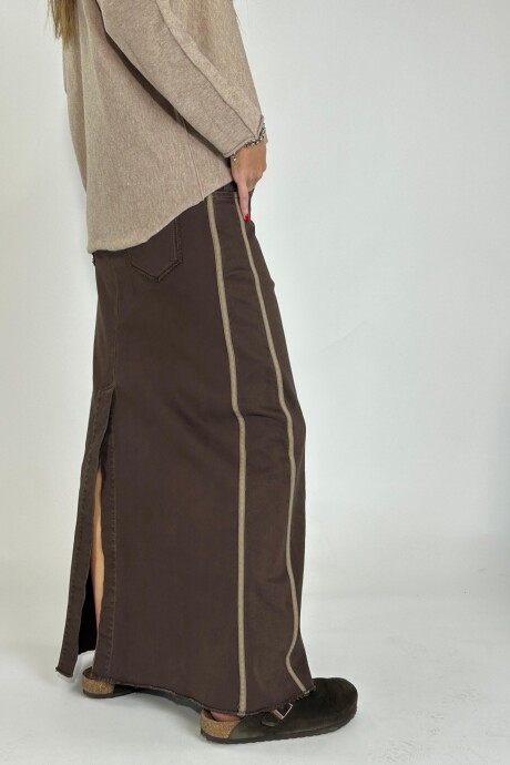 POLLERA KEILA Marron