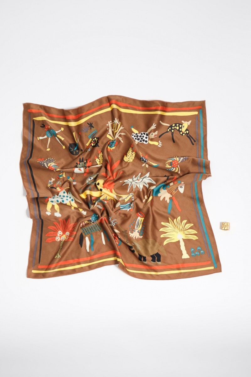 PAÑUELO Marron