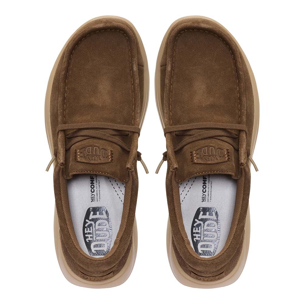 Wally COMF Suede - Hombre Teak Brown/Incense