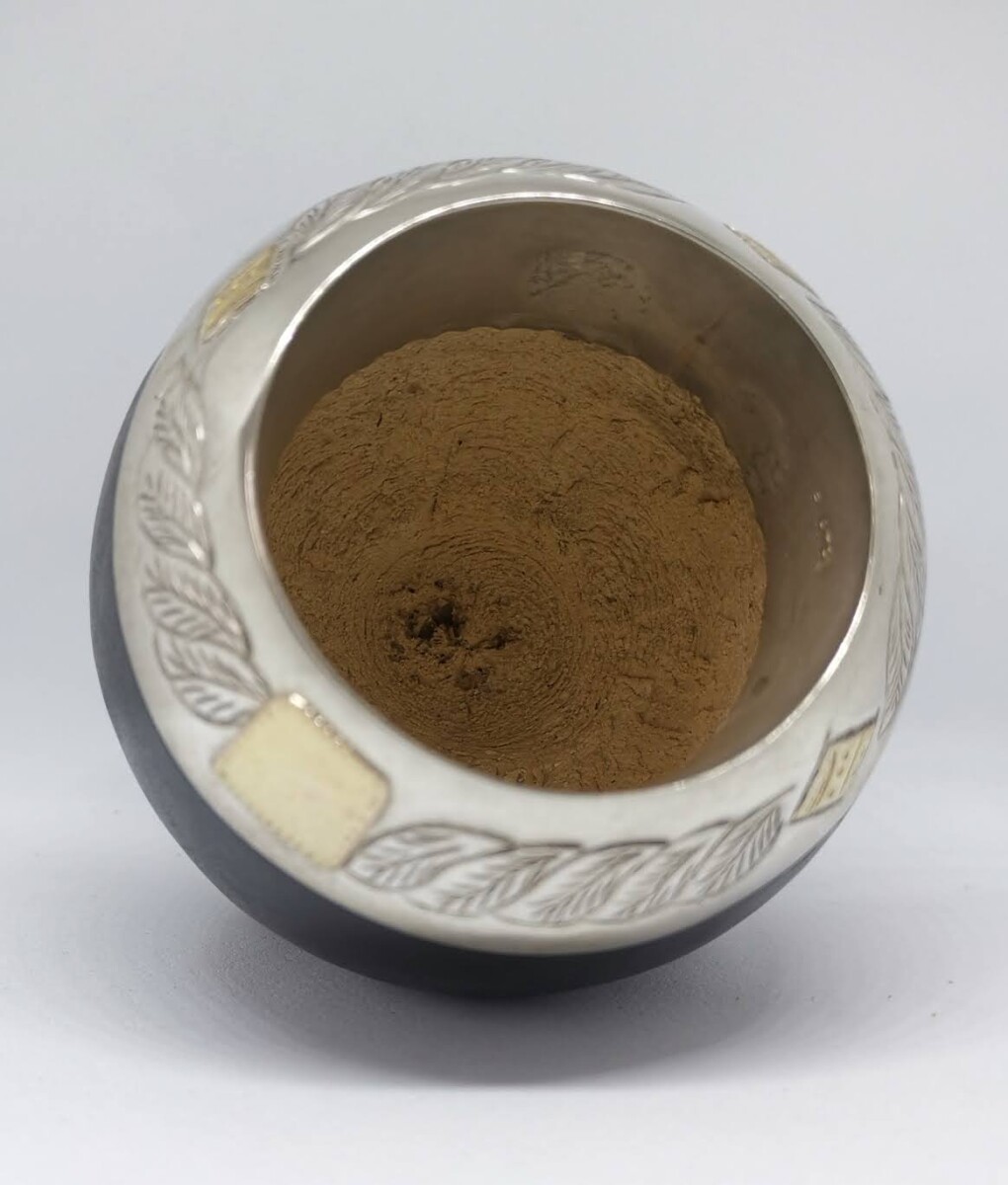Mate en plata y oro 