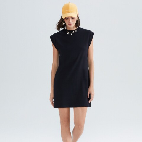 VESTIDO CURTO FEM NEGRO
