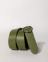 CINTURON DELGADO Verde Musgo