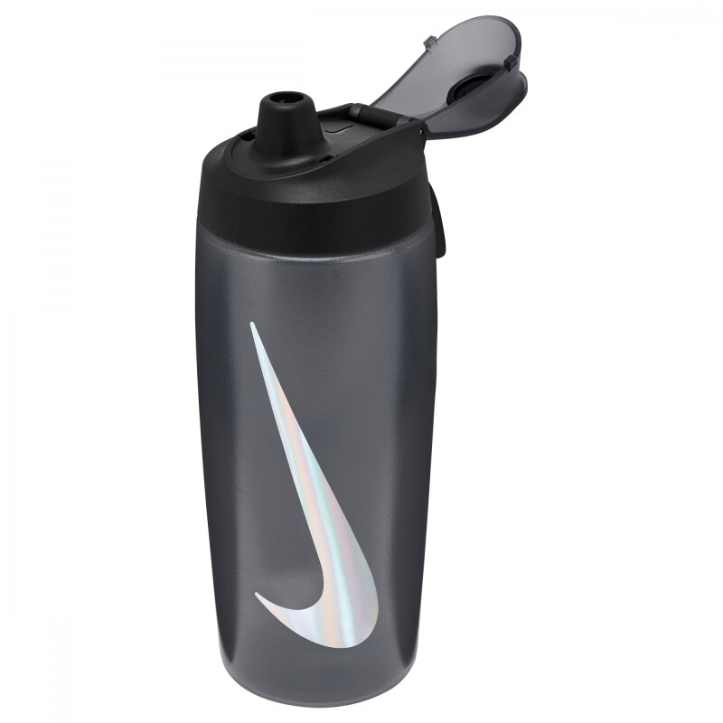 Botella Nike Refuel Bottle Locking Lid 18 oz Unisex Gris