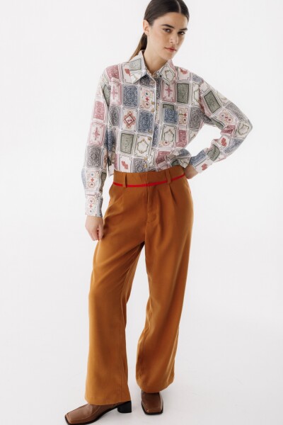Pantalón Sastrero Camel