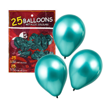 Globos metalizados 25 unidades Globos metalizados 25 unidades
