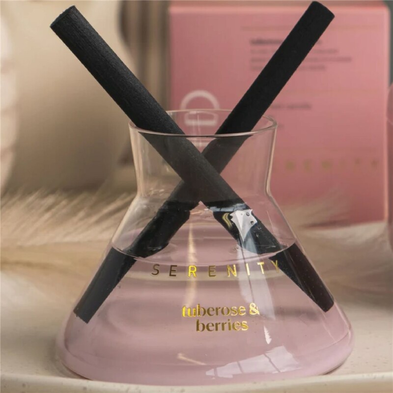 DIFUSOR DE AROMA 200ML TUBEROSE & BERRIES ROSA DIFUSOR DE AROMA 200ML TUBEROSE & BERRIES ROSA
