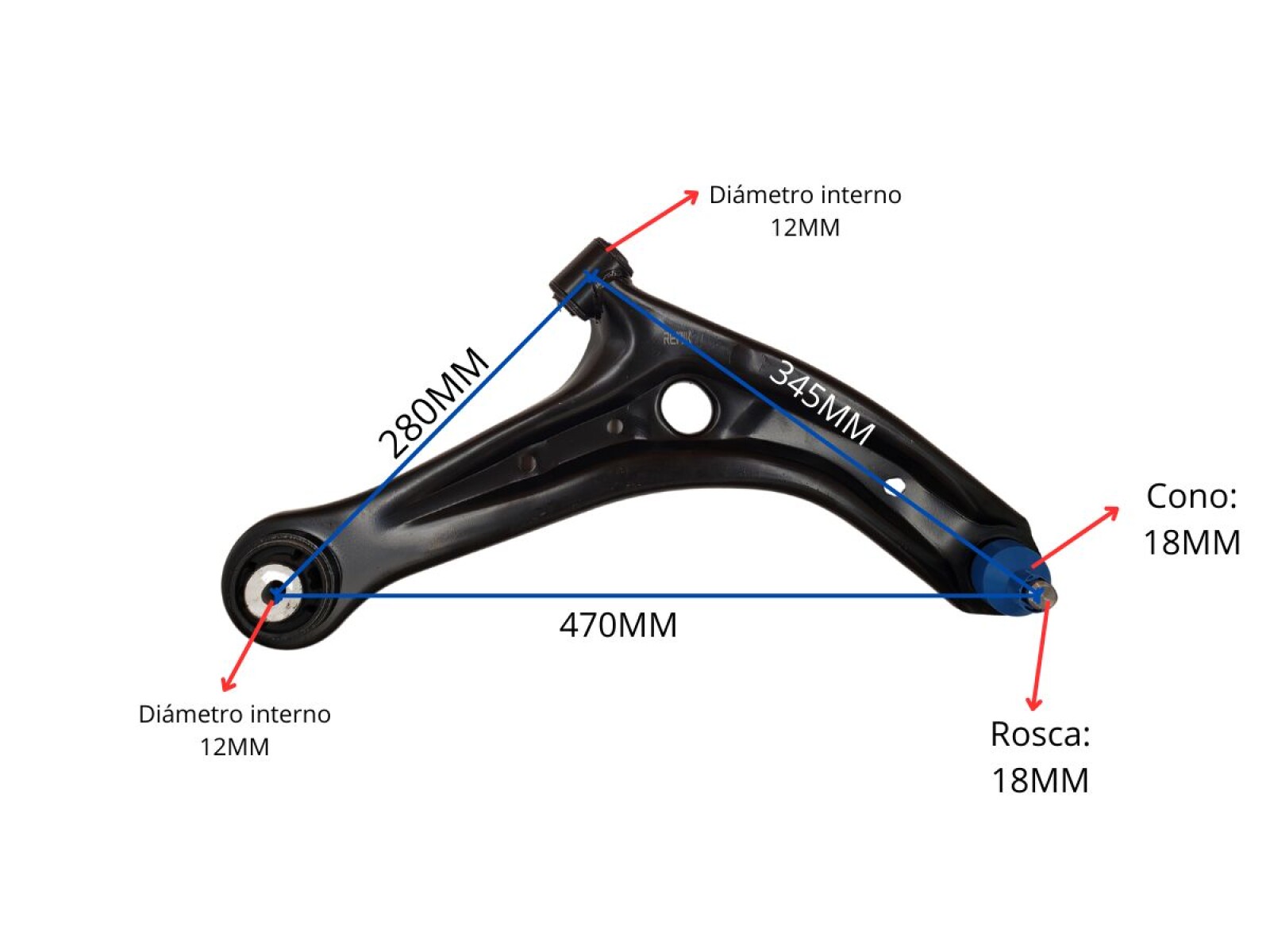 Parilla De Suspension Delantera Ford Ka/Fiesta 10-25 Der 