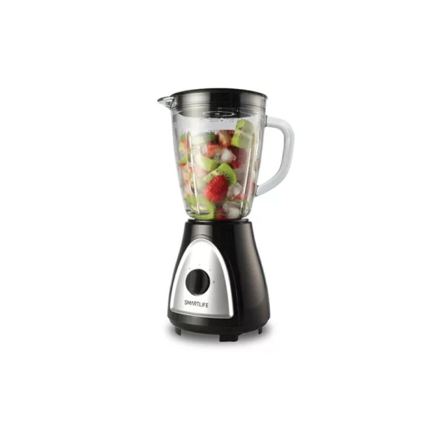 Licuadora Vaso de Vidrio Negra SMARTLIFE SL- BL1008B Licuadora Vaso de Vidrio Negra SMARTLIFE SL- BL1008B