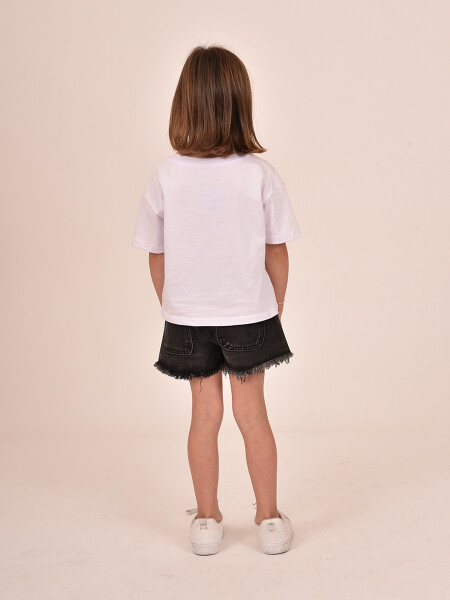 REMERA GOOD VIBES STITCH BLANCO