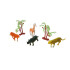 Outlet Auto Contenedor Rino c/Valijita c/animales selva Outlet Auto Contenedor Rino C/valijita C/animales Selva