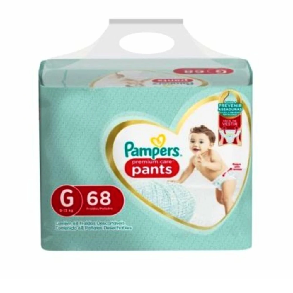 PAMPERS CONFORT SEC VERDE GDE PAQ. X 60