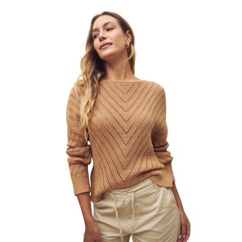 SWEATER ANTONY S-XXL CARAMELO