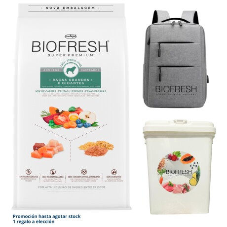 BIOFRESH CASTRADO RAZAS GRANDES 15 KG Biofresh Castrado Razas Grandes 15 Kg