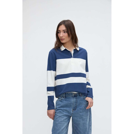 Remera polo Naia Indigo