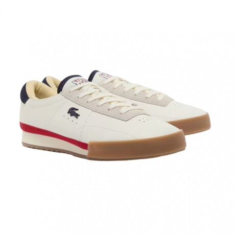 Championes LACOSTE Aura White