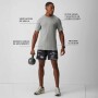 Polo The Training Day Tee Hombre Mid Grey Htr