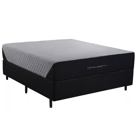 Sommier 2 plazas | Espuma | Colchón de 26 cm Sommier 2 plazas | Espuma | Colchón de 26 cm