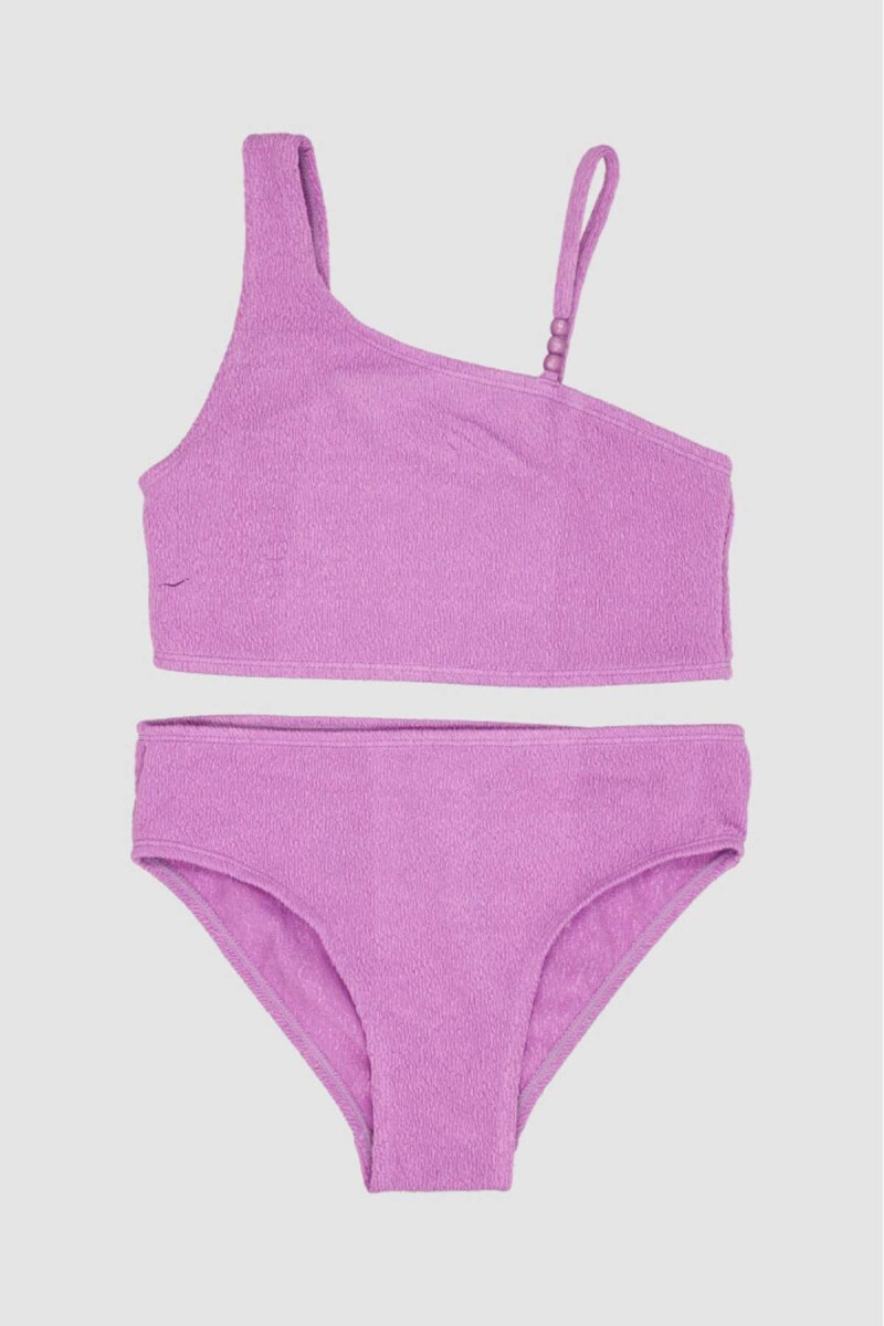 Bikini ruffle 6-18a - Lila 