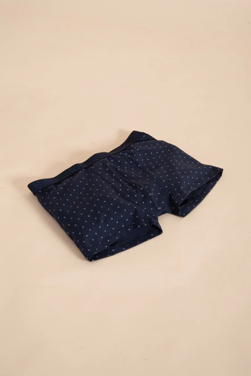 Boxer corto - Estampado Azul 