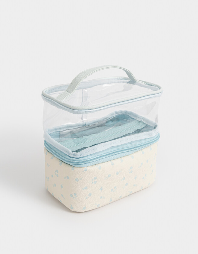 Porta Cosméticos Estampados Porta Cosméticos Con Manija - Estampado Flores