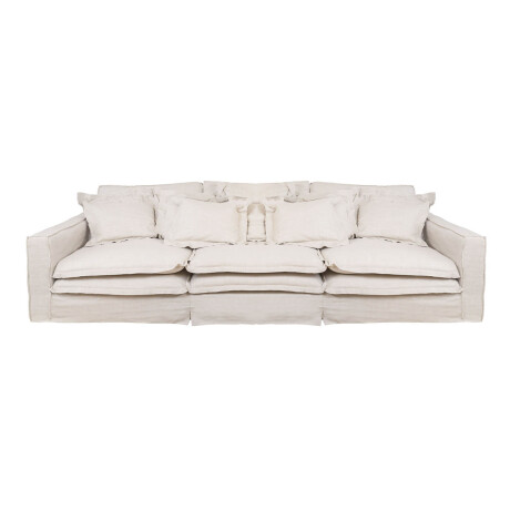 SOFÁ 4 CUERPOS TELA-PREMIUM NATURAL-BEIGE SALOTTO XL NATURAL