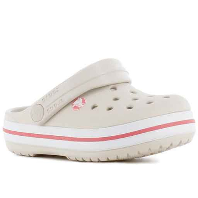 Zuecos Infantiles Crocs Crocband Clog Anaranjado Melón