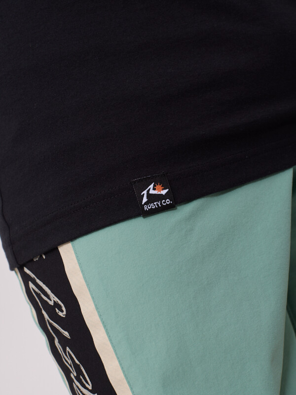 T-SHIRT EXAVI RUSTY Negro