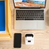 Mini impresora etiquetadora térmica portátil M110 blanco