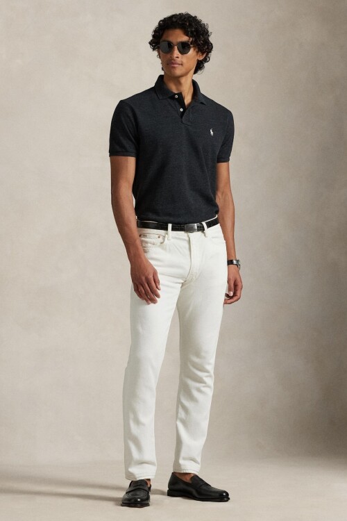 Remera Polo Ralph Lauren Negro Melange