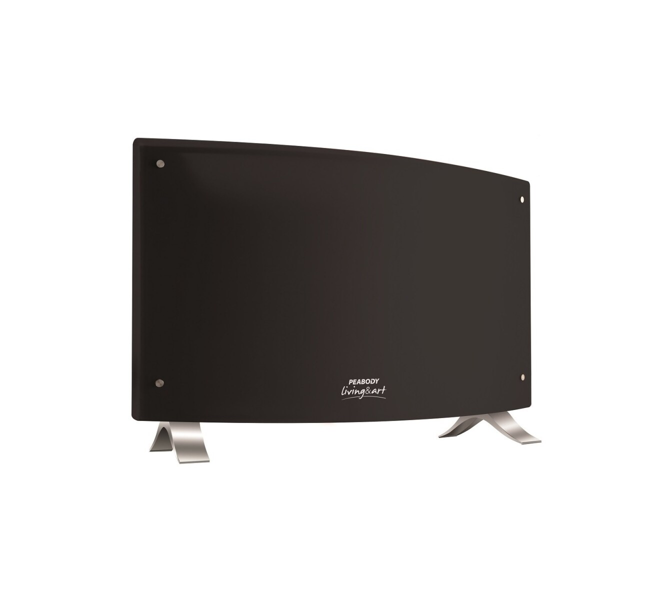 Vitroconvector Curvo 2000W Peabody - Negro 