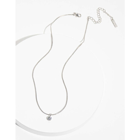 Cadena Con Dije De Strass Cristal