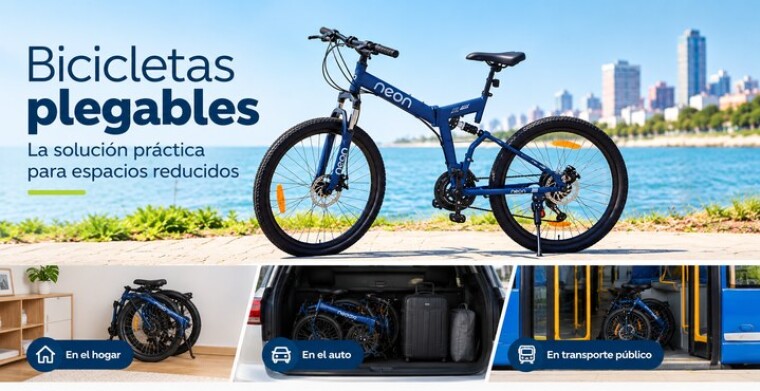Bicicletas plegables: la solución práctica para espacios reducidos