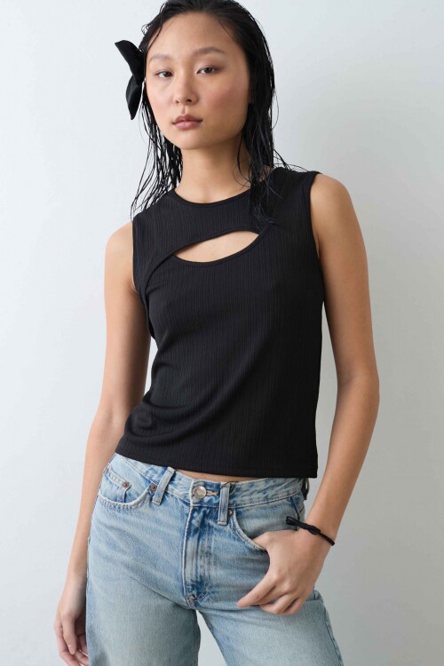 Top Sofia Negro