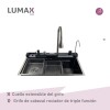 Pileta Acero Inox Multifuncion con lava vaso Pileta Acero Inox Multifuncion con lava vaso