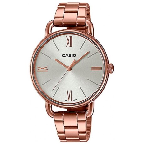 Reloj CASIO LTPE414R-7ADF-0 en Acero Rosa 0