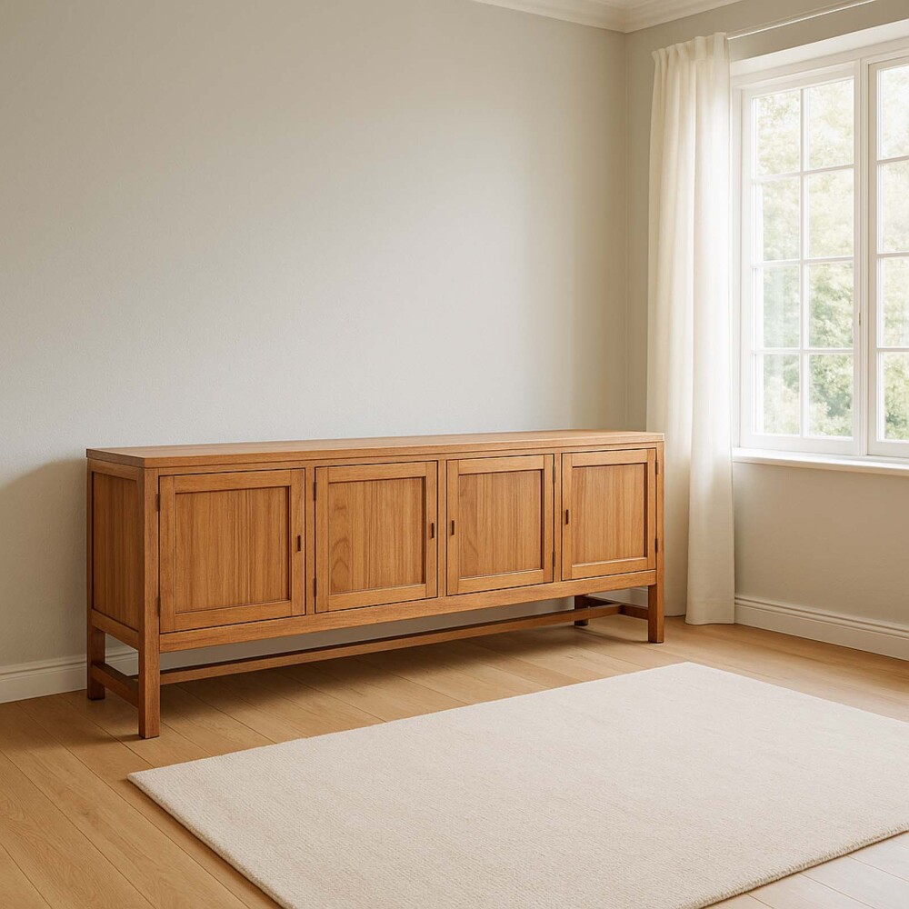 APARADOR 4P MADERA MARRON MINDI