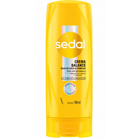 ACONDICIONADOR SEDAL 190 ML CRM BALANCE ACONDICIONADOR SEDAL 190 ML CRM BALANCE