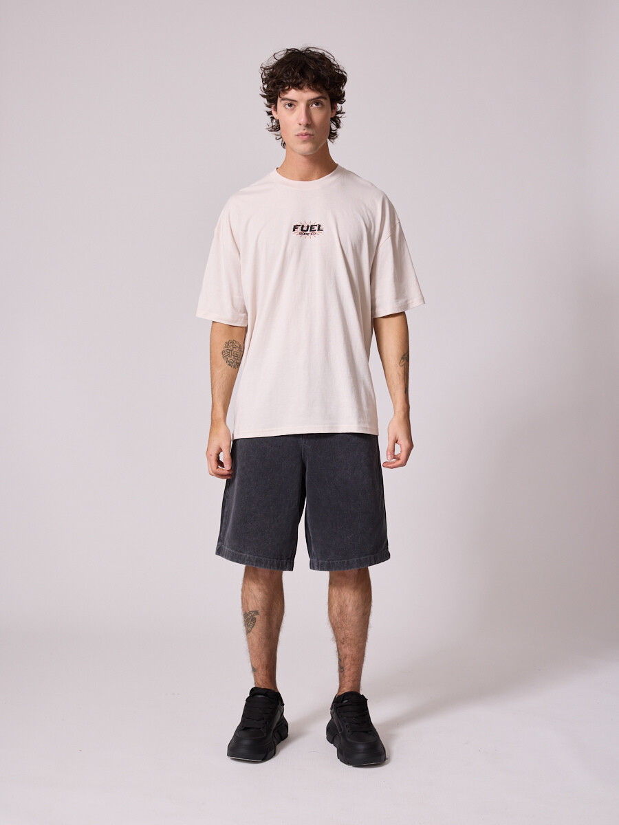 T-SHIRT CICLE DIXIE Crudo