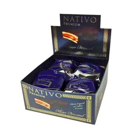 Caja 8 Alfajores Nativo Artesanales Premium 001
