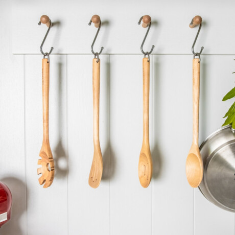Utensilios de Madera Set 4 Unidades KitchenAid Utensilios de Madera Set 4 Unidades KitchenAid