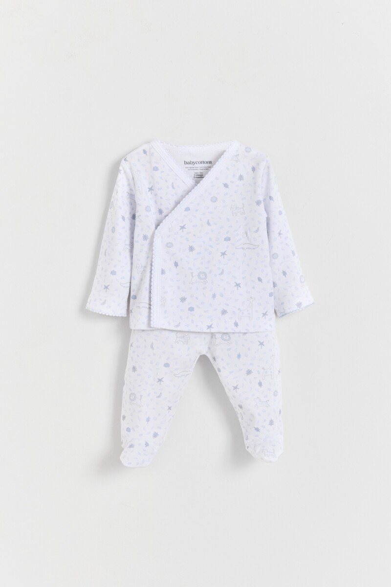 SET BATITA RANITA LITTLE ANIMALS - Estampado 