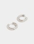 Aros Argollas Metal Aros Argolla De Metal - Plateado